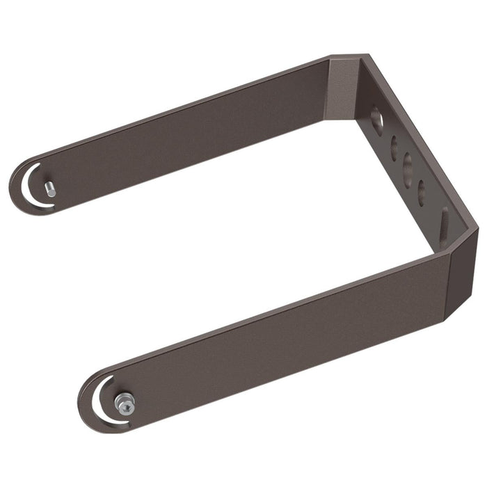 Satco 65-874 Yoke Mount Bracket; Bronzre Finish; For Use With 240W/300W Area Lights; Bronze Finish