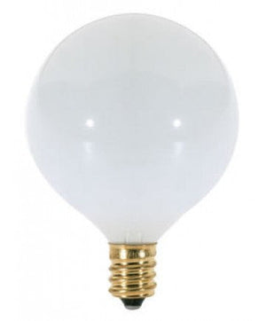 Replacement for Satco S3261 40G16.5/W 40W Incandescent G16.5 White - NOW LED S21207