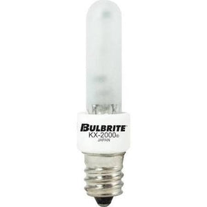 Bulbrite 473041 KX40FR/E12 Candelabra E12 Frosted 40-Watt T3 Xenon Light Bulb