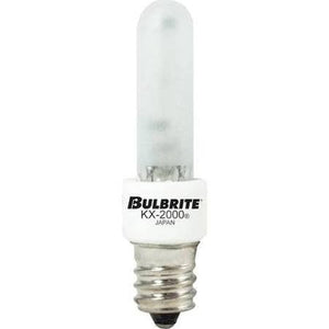 Bulbrite 473021 KX20FR/E12 20 Watt 120 E12 Base T3 Frosted Krypton