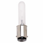 Satco S4496 Satco KX40FR/3M/DC 40 Watt 120 Volt T3 Dimmable Double Contact Bayonet Base Frosted Krypton Xenon Halogen Light Bulb
