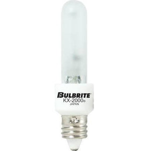 Bulbrite 473141 KX40FR/MC 40 Watt KX2000 Krypton/Xenon Lamp Frost E11 Minican Base
