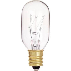 Satco S4718 15T7C 15W 130 Volt Clear T7 Candelabra (E12)