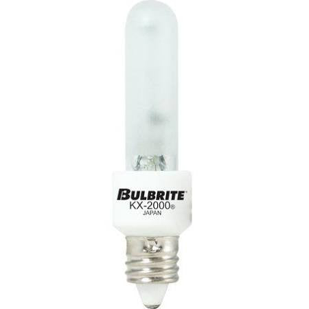 Bulbrite 473121 KX20FR/MC 20W Minican E11 FROST Xenon 120V