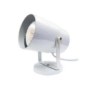 Satco 77-395 Plant Lamp Steel White Finish