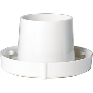 Satco 77-693 Twist Lock Holder - Incandescent - White Finish