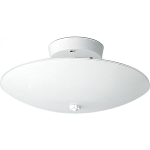 Satco 77-823 2 Light - 12" - Ceiling Fixture - White Round - White Finish