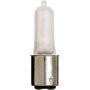 Satco S1921 Satco 150Q/F/DC 150 Watt 120 Volt T4.5 Double Contact Bayonet Base JD Frost Halogen Light Bulb