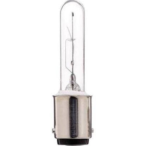 Satco S4493 Satco KX40CL/3M/DC 40 Watt 120 Volt T3 Dimmable Double Contact Bayonet Base Clear Krypton Xenon Halogen Light Bulb