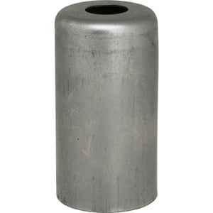 Satco 80-1185 Steel Candle Cup 7/16" Hole 17/8" Height 1" Diameter Unfinished