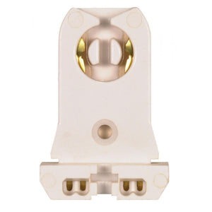 Satco 80-1247 Tall Standard Twist-In Slide-On Mounting 20 Gauge Slots Upper and Lower Made from Urea 660W-60