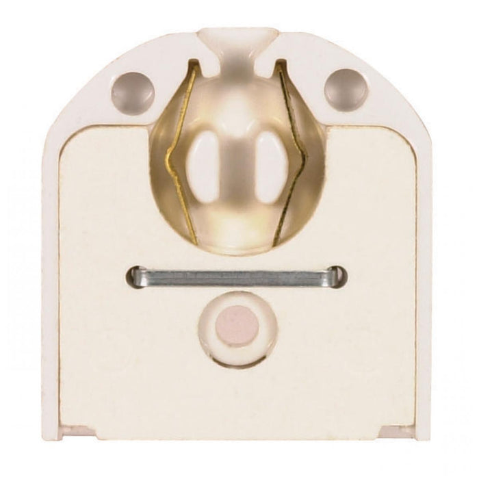 Satco 80-1249 Butt-On Mounting T8 or T12 Lampholder Rapid Start Applications 1-7/16" Height 1-3/8" Width 3/8" Diameter 660W-600V