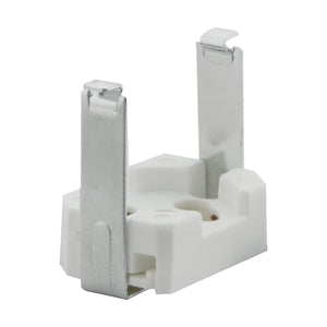 Satco 80-1250 Fluorescent Starter Holder Snap-In Mounting Spring 1-1/4" Length 7/8" Width 3/8" Diameter 660W-250V