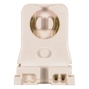 Satco 80-1256 Medium Profile Fluorescent Lampholder T8 And T12 Shunted for Instant Start Ballast Applications Slide-On Mounting 660W 600V