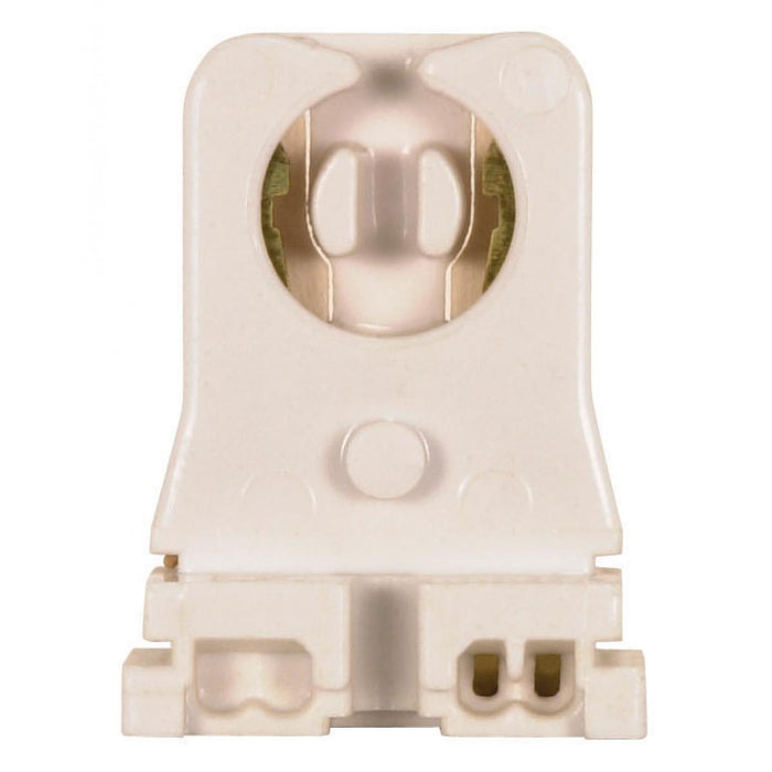 Satco 80-1256 Medium Profile Fluorescent Lampholder T8 And T12 Shunted for Instant Start Ballast Applications Slide-On Mounting 660W 600V