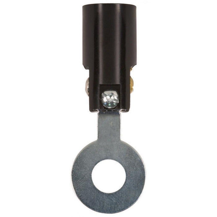 Satco 80-1274 Candelabra Base Phenolic Sockets with Spring Clip