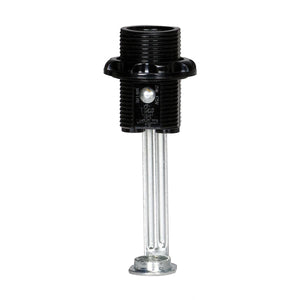 Satco 80-1304 Push-in Terminal No Paper Liner 3" Height Full Threaded Single Leg 1/8 IP Inside Extrusion 3/4" Diameter 75W 125V