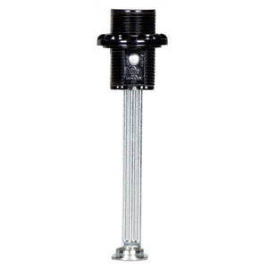 Satco 80-1305 Push-in Terminal No Paper Liner 4" Height Full Threaded Single Leg 1/8 IP Inside Extrusion 3/4" Diameter 75W 125V