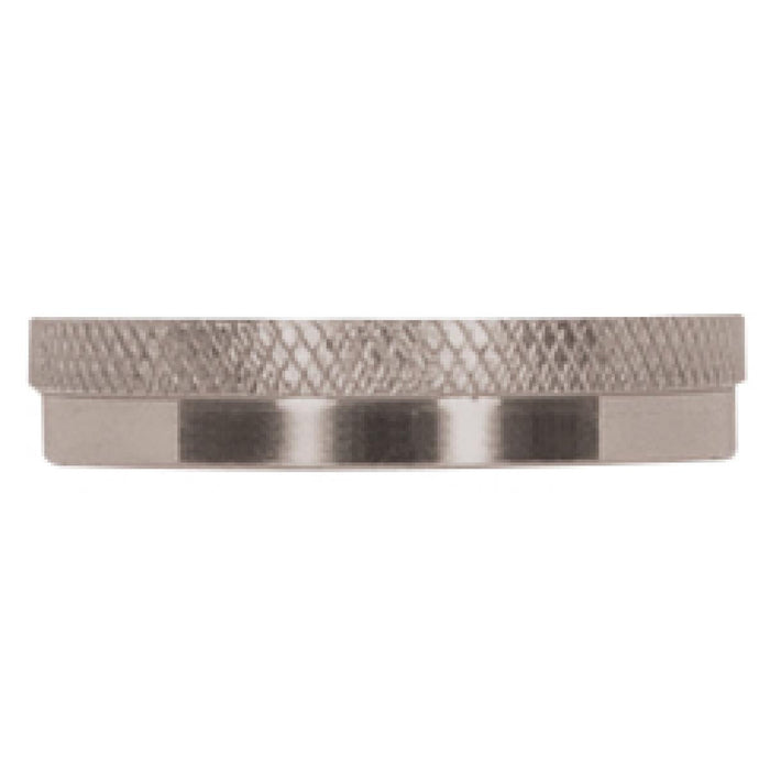 Satco 80-1451 Stamped Solid Brass Uno Ring Polished Nickel Finish 1-1/4" Inner Diameter 1-1/2" Outer Diameter