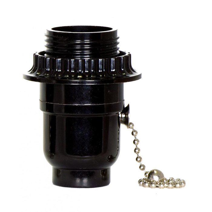 Satco 80-1640 1/8 IP Cap w/Metal Bushing Less Set Screw