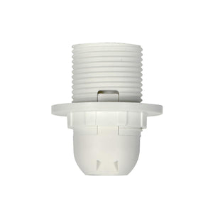 Satco 80-1650 Candelabra European Style Sockets, 3 Piece, Full Uno Thread and Ring