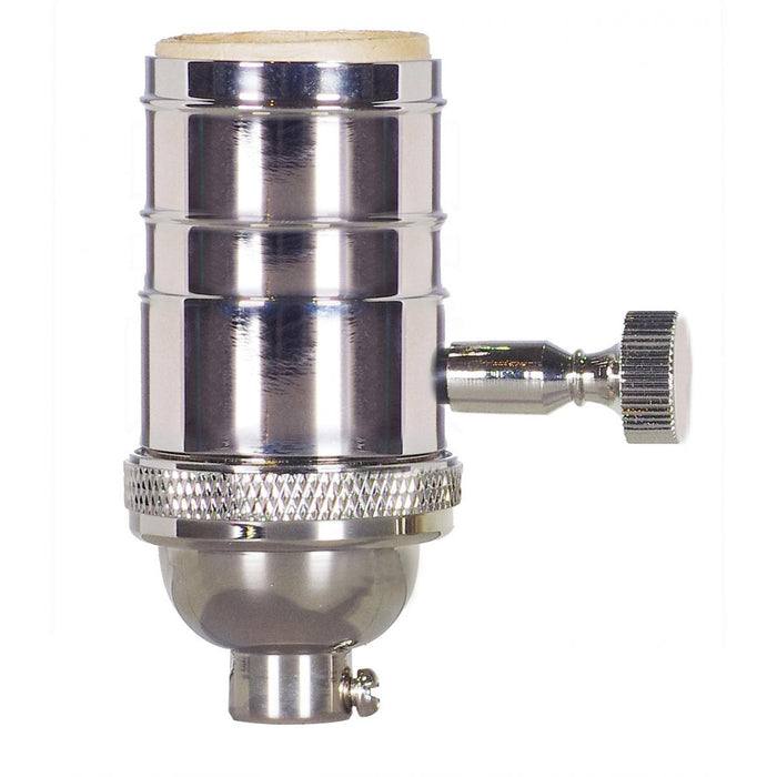 Satco 80-1704 200W Full Range Turn Knob Dimmer Socket