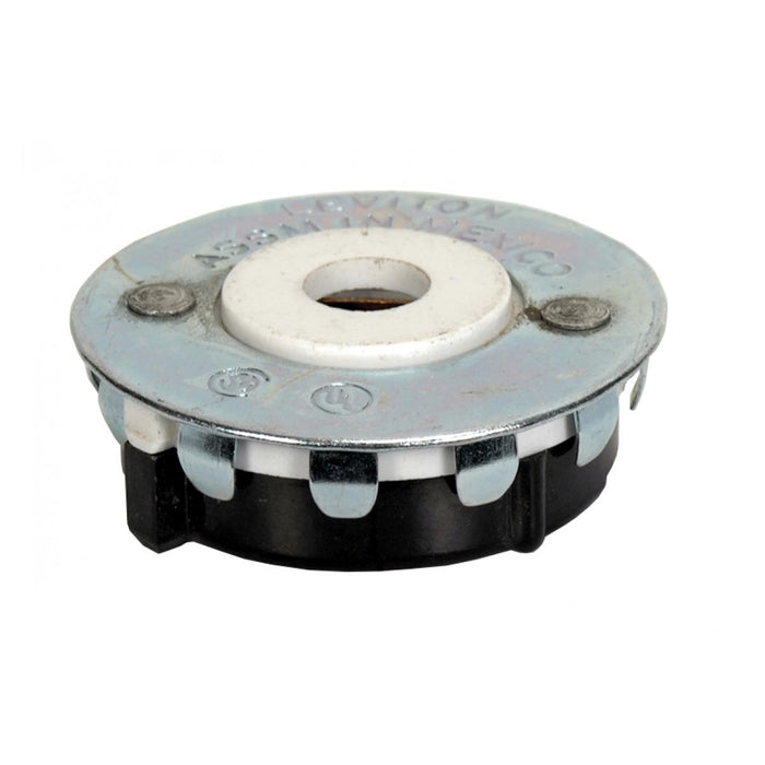 Satco 80-2027 Slimline FA Base Fixed Quickwire Terminals For 18AWG Standard Or No. 18-16 Solid 660W 600V