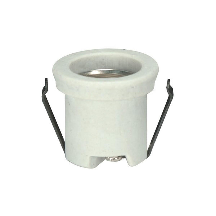 Satco 80-2032 Keyless Porcelain With Flange And Double Clip Unglazed 660W 250V