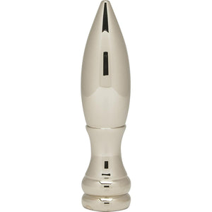 Satco 80-2102 Bullet Finial Nickel Finish 2" Height 1/8 IP