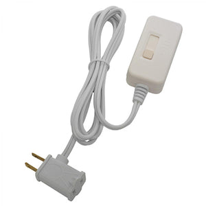 Satco 80-2702 Full Range LED Dimmer with 6 ft. Cord Set White Finish