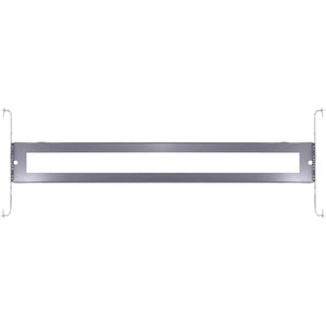 Satco 80-963 18 in. Linear Rough-in Plate for 18 in. LED Direct Wire Linear Downlight