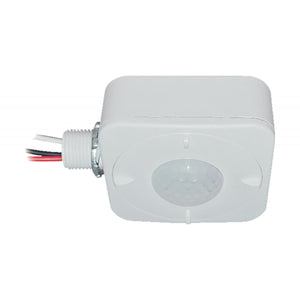 Satco 86-211 Add On PIR Sensor White Finish 120-277 Volt
