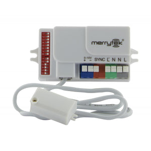 Satco 86-213 Microwave Sensor Accessory for Round Canopy Fixtures White Finish