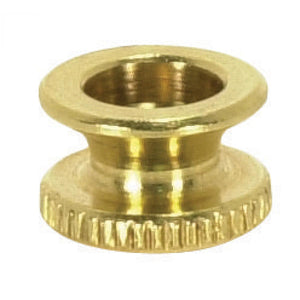 Satco 90-016 Brass Battery Nut 8/32 Burnished And Lacquered Finish