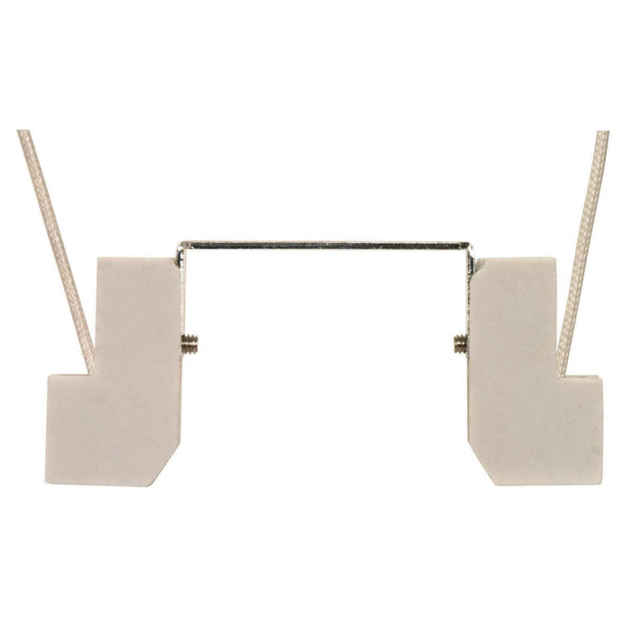 Satco 90-1078 78mm Double Ended Porcelain Halogen Socket R7S Base 9" Leads 1-5/8" Height 4" Width 1000W 250V