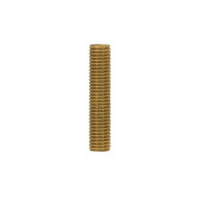 Satco 90-1186 1/8 IP Solid Brass Unfinished 1-1/8" Length 3/8" Wide