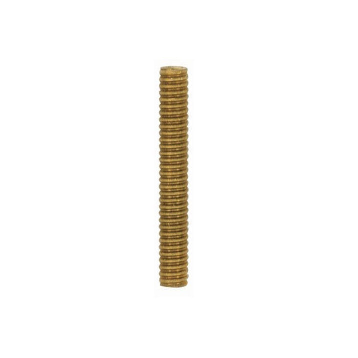 Satco 90-1192 1/8 IP Solid Brass Unfinished 3" Length 3/8" Wide