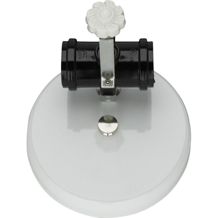 Satco 90-1306 2-Light U-Channel Glass Holder 2 Light For Use With 14" U-Bend Glass Includes Hardware