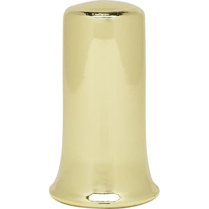 Satco 90-137 Steel Finial 1/4-27 1-1/2" Brass Plated