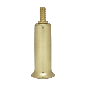 Satco 90-141 Steel Riser 1/4-27 Brass Plated 2" Height