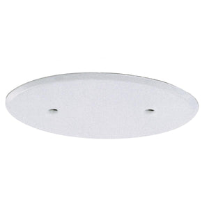 Satco 90-151 Blank Up Kit For 3" Box White Finish 5" Diameter 2-8/32 Bar Holes 3" Center to Center Includes Hardware
