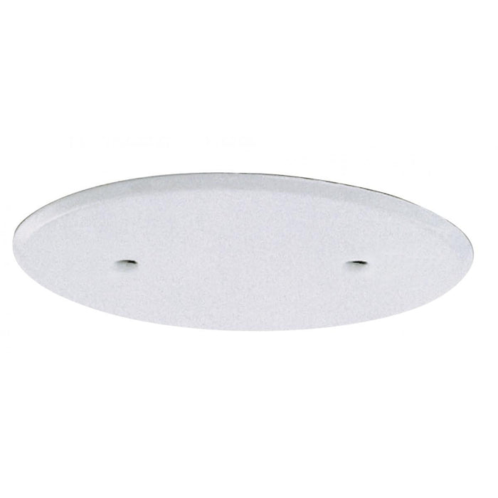 Satco 90-151 Blank Up Kit For 3" Box White Finish 5" Diameter 2-8/32 Bar Holes 3" Center to Center Includes Hardware