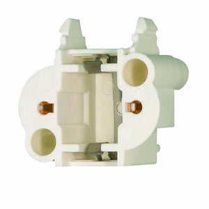 Satco 90-1543 Horizontal Snap-In Socket 2-Pin Lamps GX23 And GX23-2 Base For: CF13DS And CF13DD 75W 600V