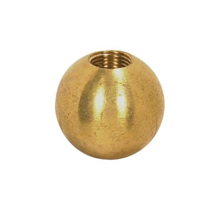 Satco 90-1626 Brass Ball 1/2" Diameter 1/8 IP Tap Unfinished