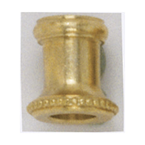 Satco 90-163 Solid Brass Necks And Spindles Burnished And Lacquered 13/16" x 7/8" 1/8 Slip