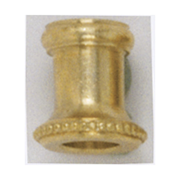 Satco 90-163 Solid Brass Necks And Spindles Burnished And Lacquered 13/16" x 7/8" 1/8 Slip
