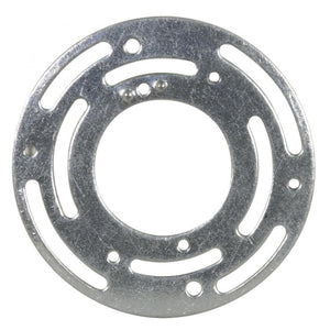 Satco 90-1650 Round Universal Crossbar 4" Round Screw Holes 2-3/4" x 3-1/2" Center To Center