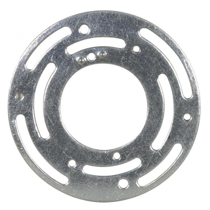 Satco 90-1650 Round Universal Crossbar 4" Round Screw Holes 2-3/4" x 3-1/2" Center To Center