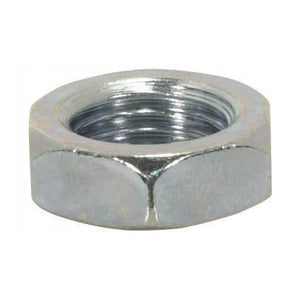 Satco 90-1702 Steel Locknut 1/4 IP 3/4" Hexagon 1/4" Thick Unfinished