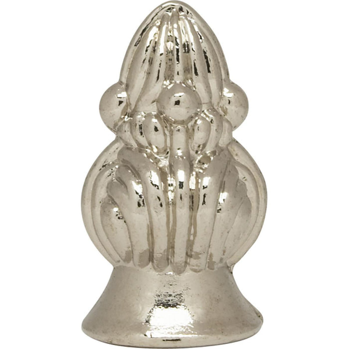 Satco 90-1725 Bud Finial 1-3/8" Height 1/8 IP Polished Chrome Finish